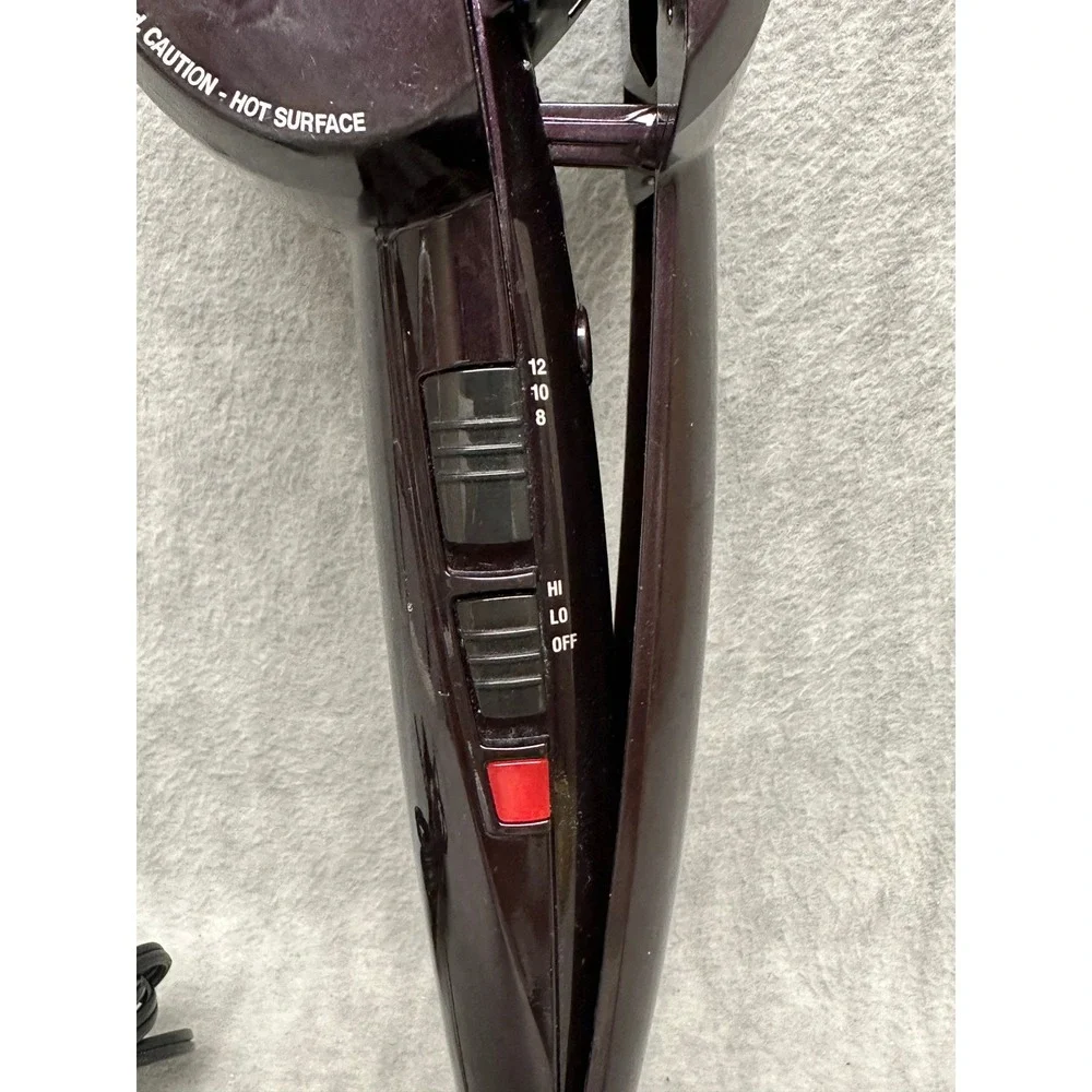 Conair‎ InfinitiPro Secret Curl Wand Purple Automatic Hair Styler CD203